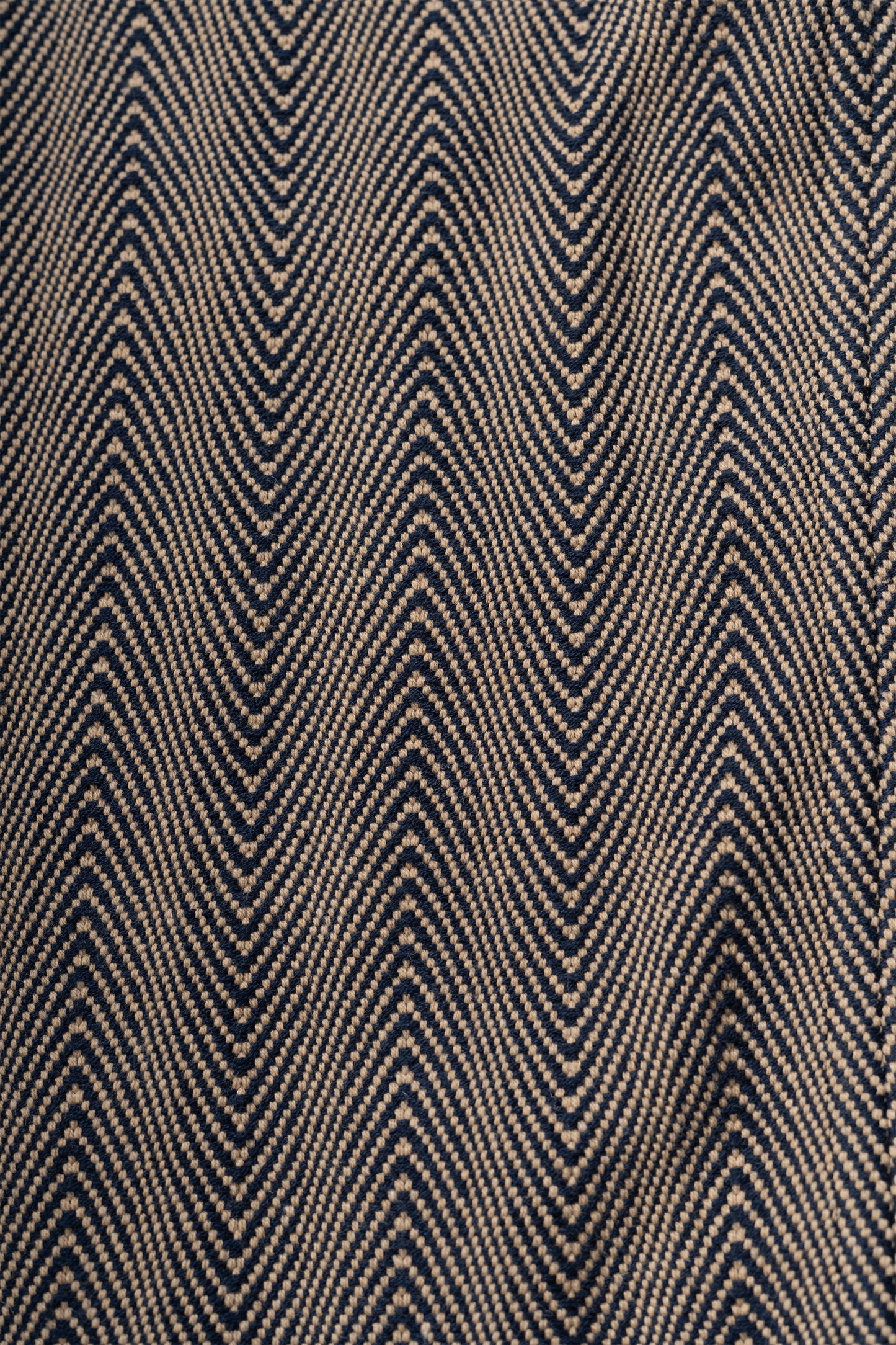 Wave Hill Pleated Trouser - Navy