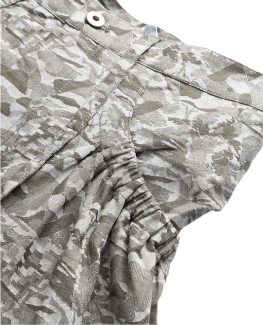 Biella Shorts - Camo Jacquard