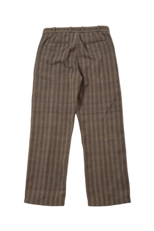 Wave Hill Pleated Trouser - Navy