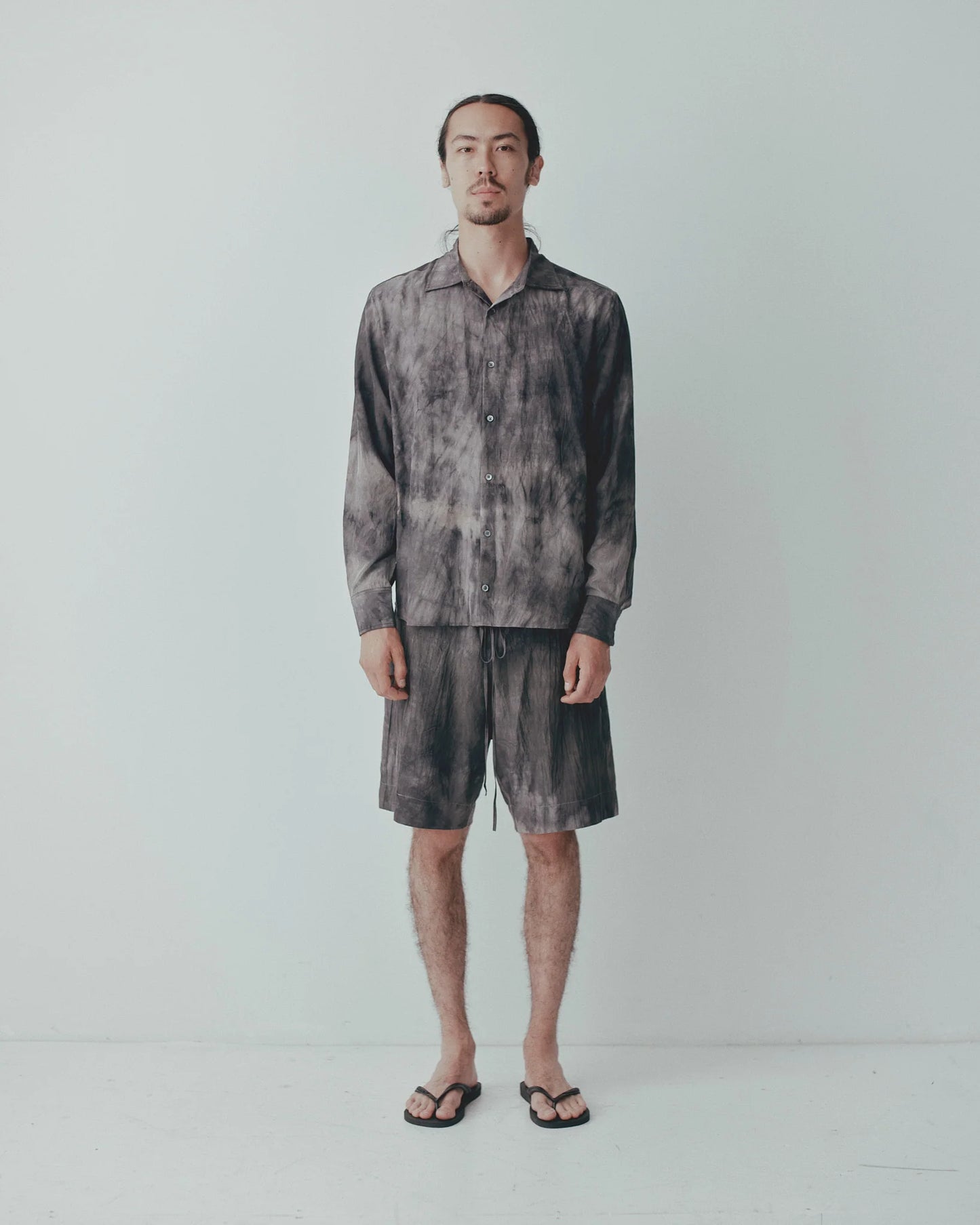 Silk Drawstring Shorts
