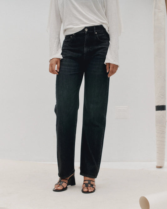 1947 Denim — Washed Black