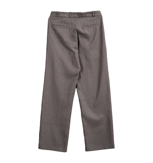 Dusk Pleated Trouser - Mauve