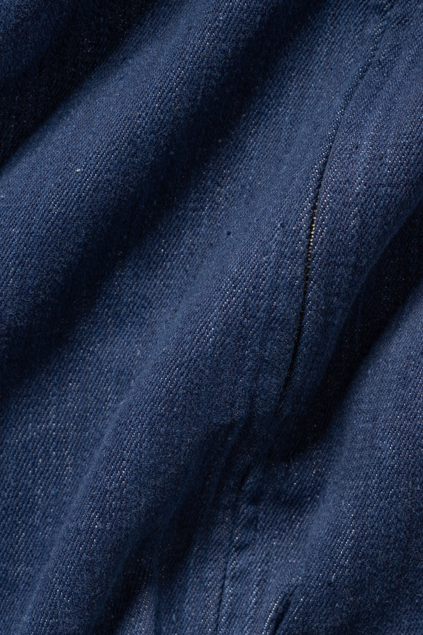 Quilted Black Diamond Trucker Jacket - Indigo