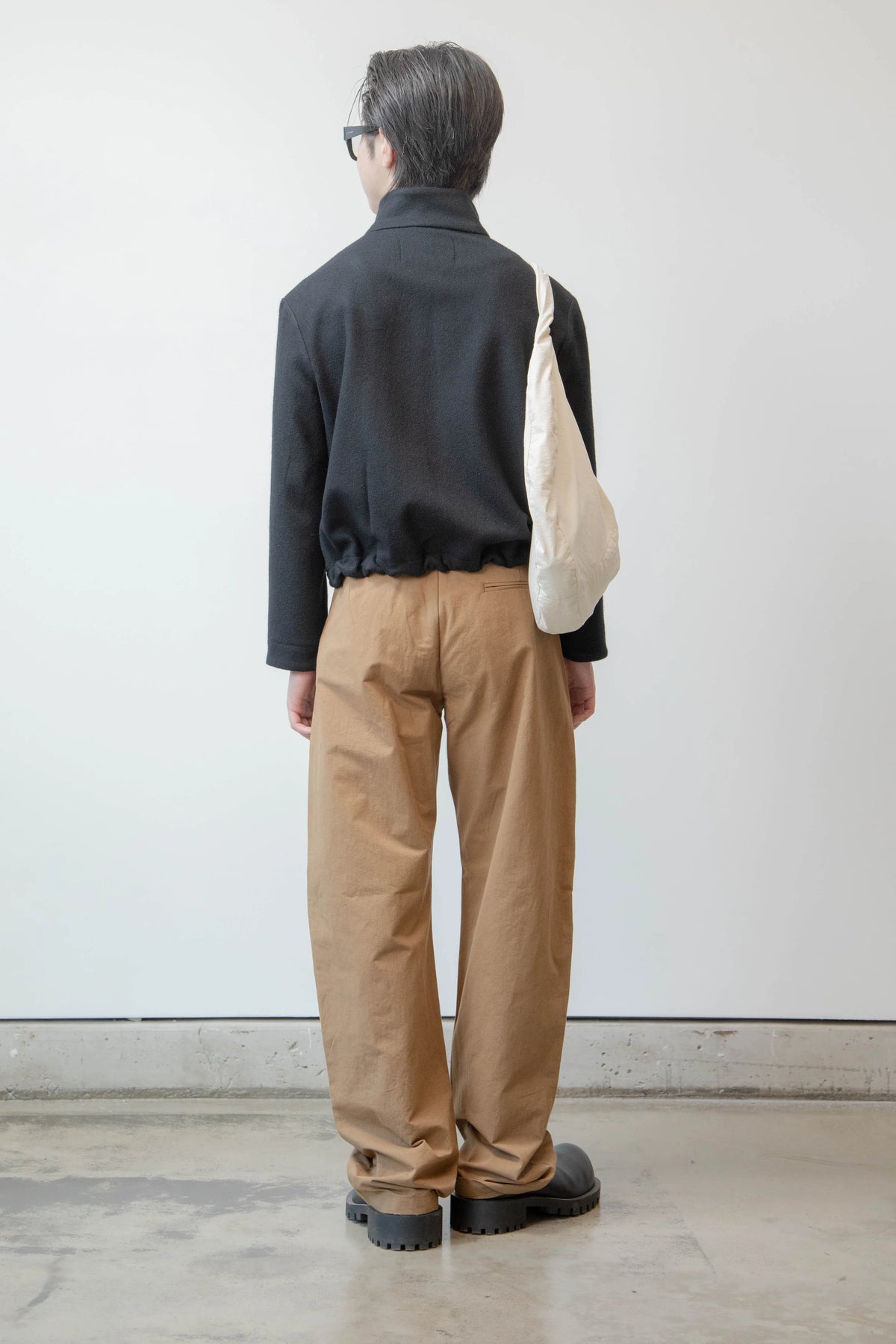 The Zip Up — Grey Wool
