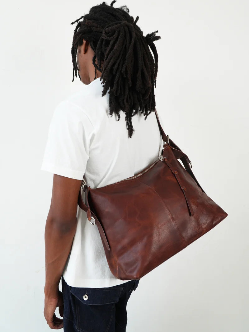 Drift Bag - Aged Brown Leather
