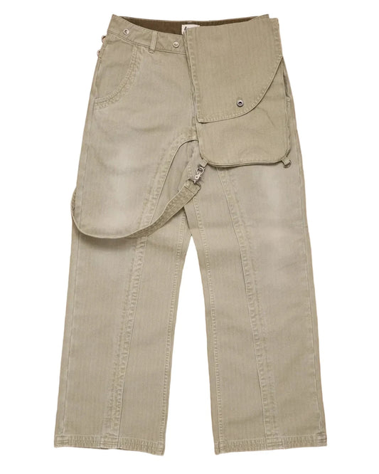 Herringbone Tote Pant