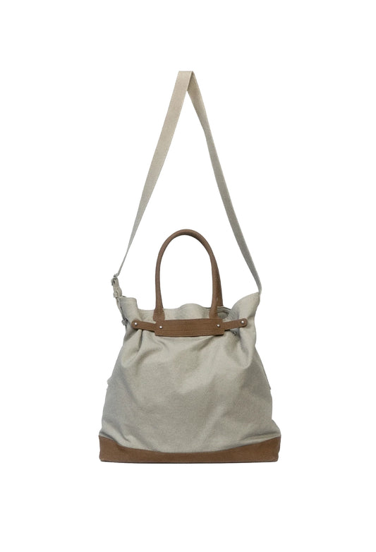 Founder’s Canvas Convertible Tote — Stone Greige