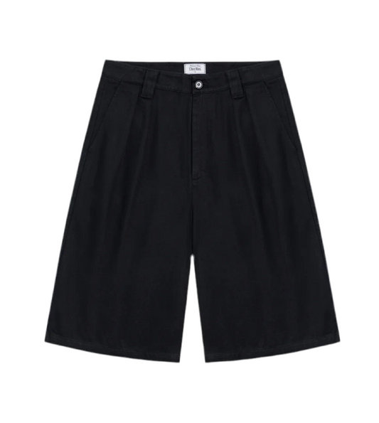 Chez Rien Black shorts on a white background