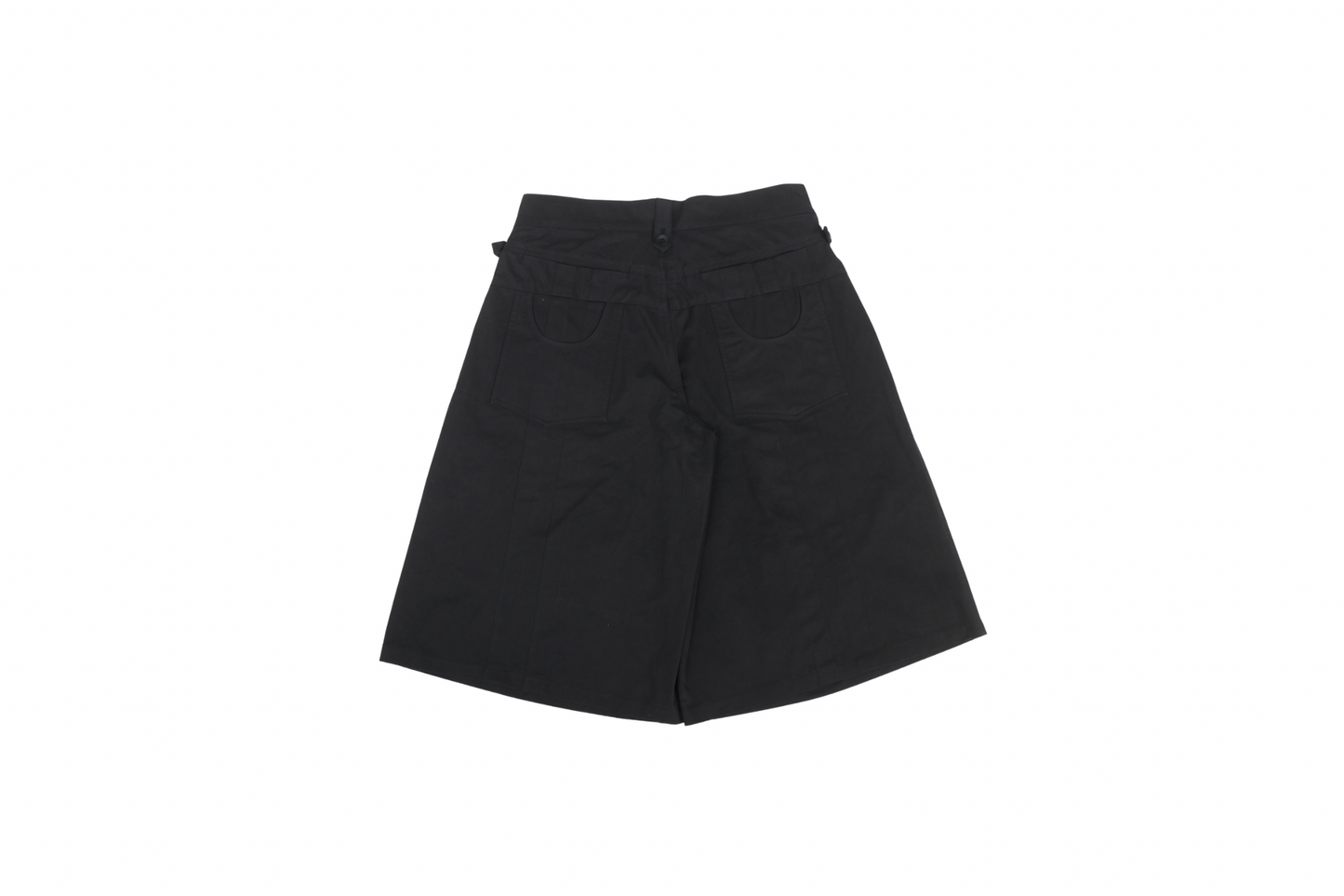 Poplin Pleated Shorts