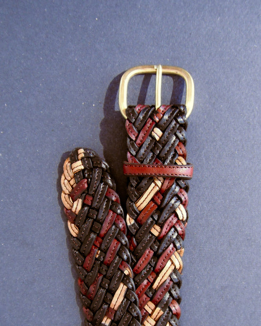 10 Strand Spliced & Woven Belt - Sparrow