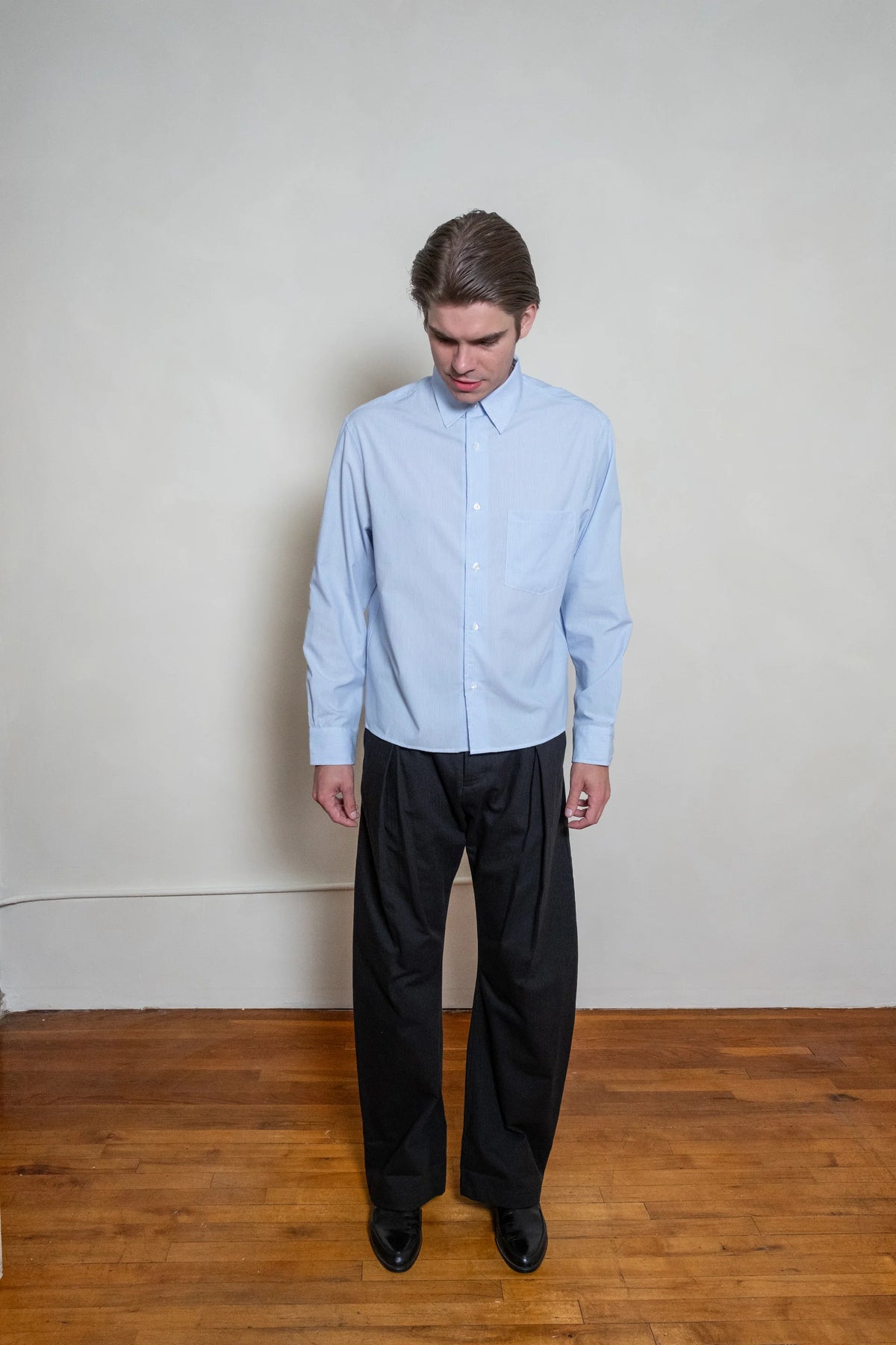The Patrick Shirt - Blue and White