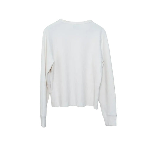 The Tom Rib Knit Thermal - Ivory