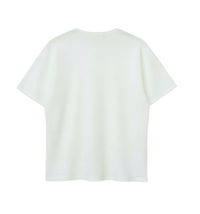 Waffle Knit T-Shirt