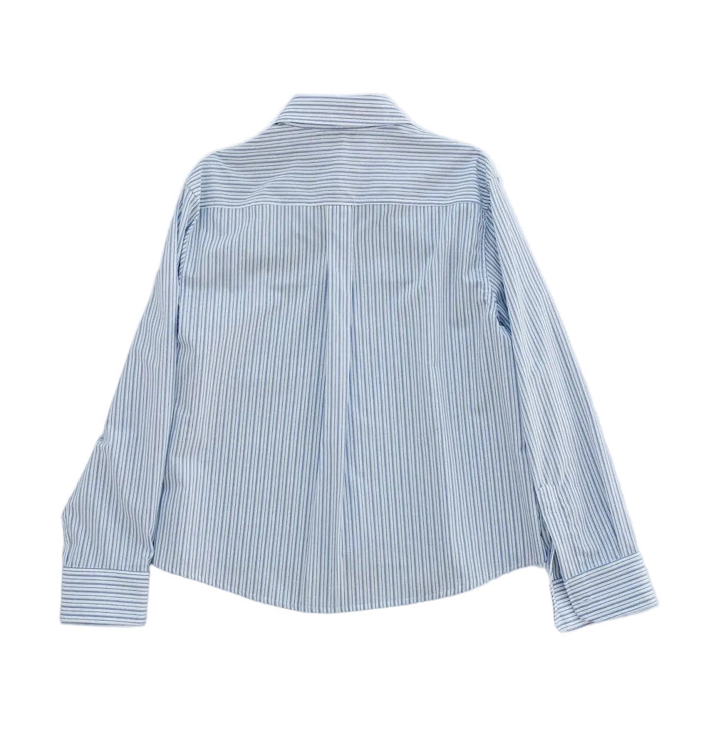 The Patrick Shirt - White/Blue