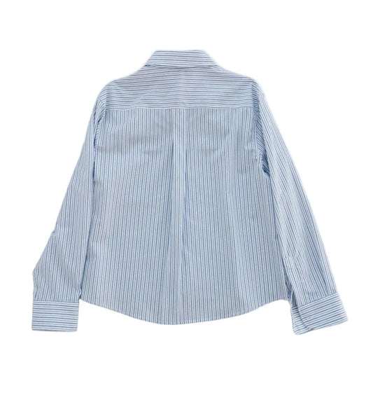 The Patrick Shirt - White/Blue