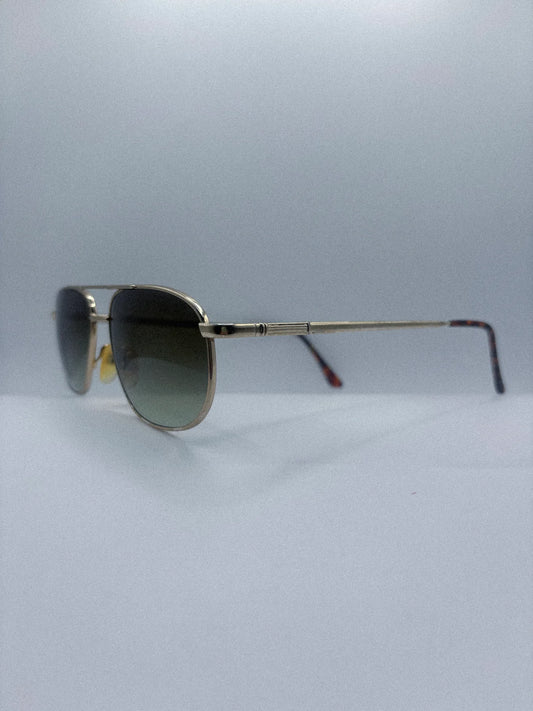 “Green Horizon” 1980s Art Craft Sunglasses