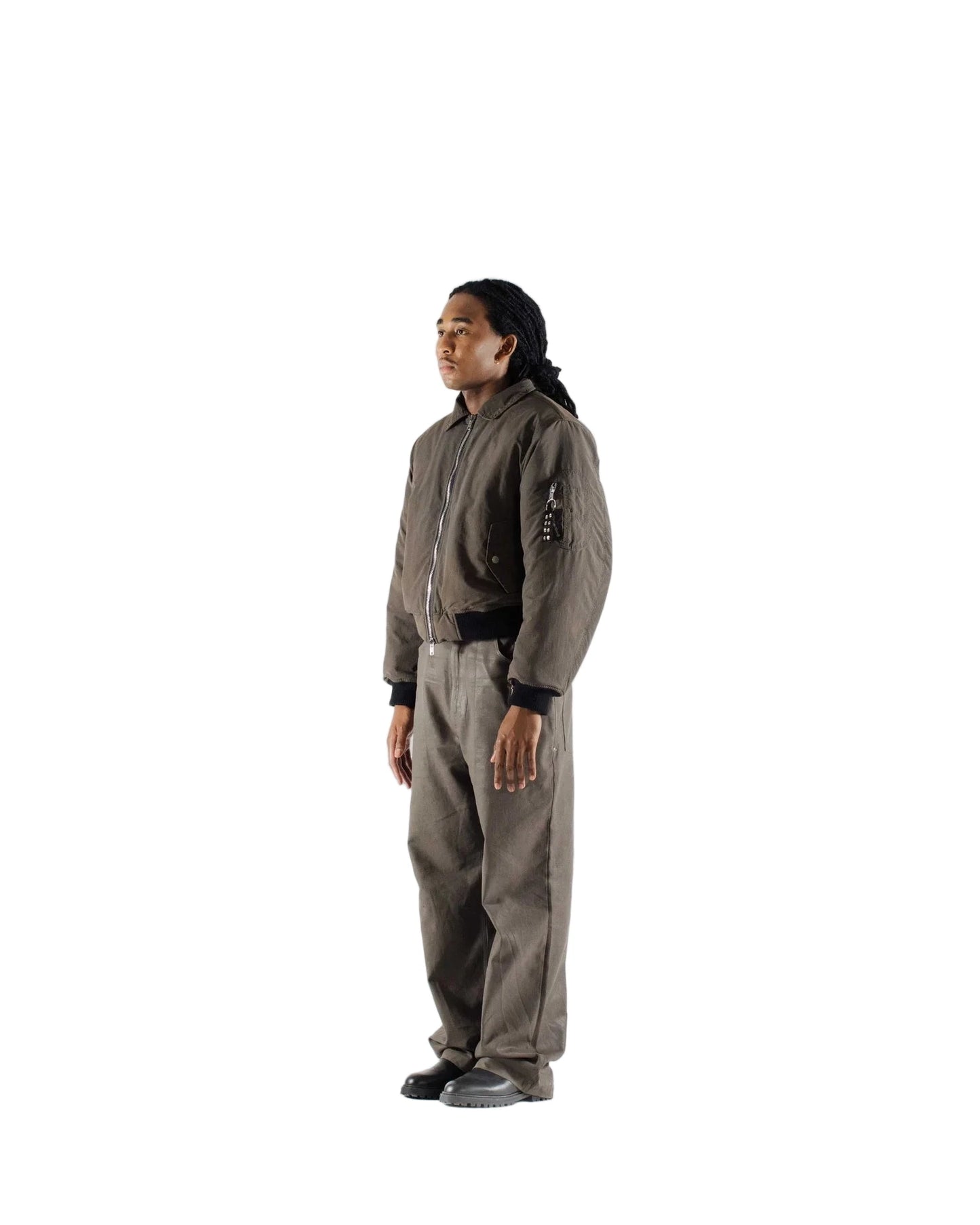 Waxed Dusk Trousers