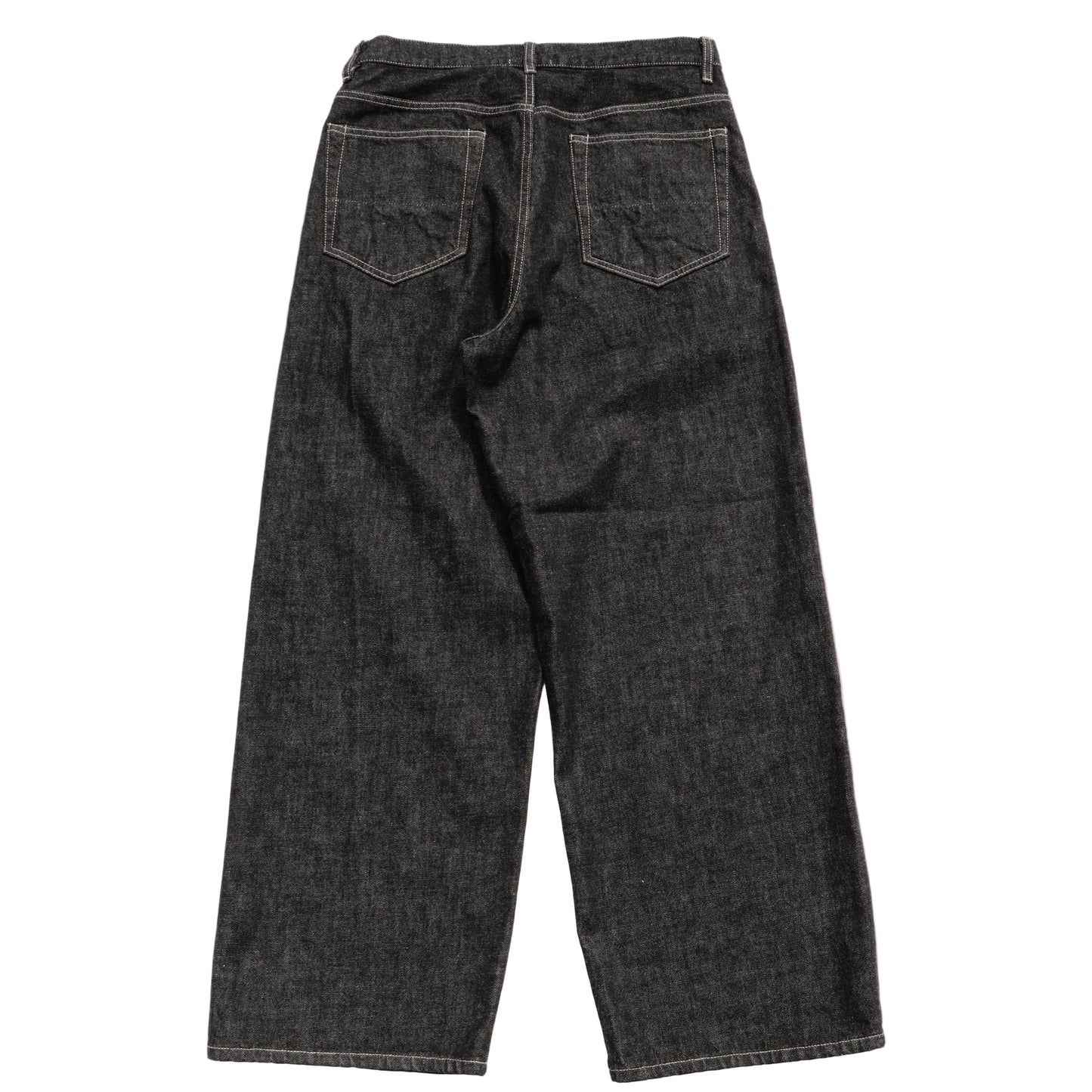 Wide Selvedge Jeans - One Wash/Black