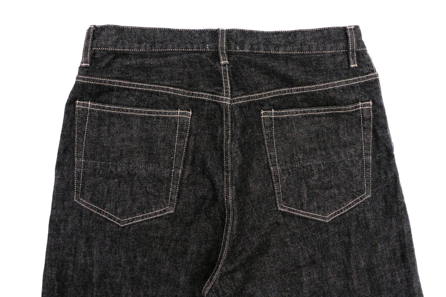Wide Selvedge Jeans - One Wash/Black