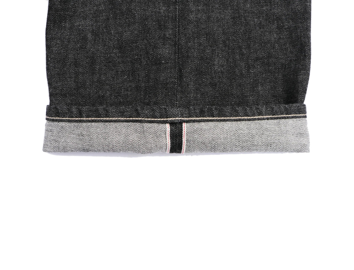 Wide Selvedge Jeans - One Wash/Black