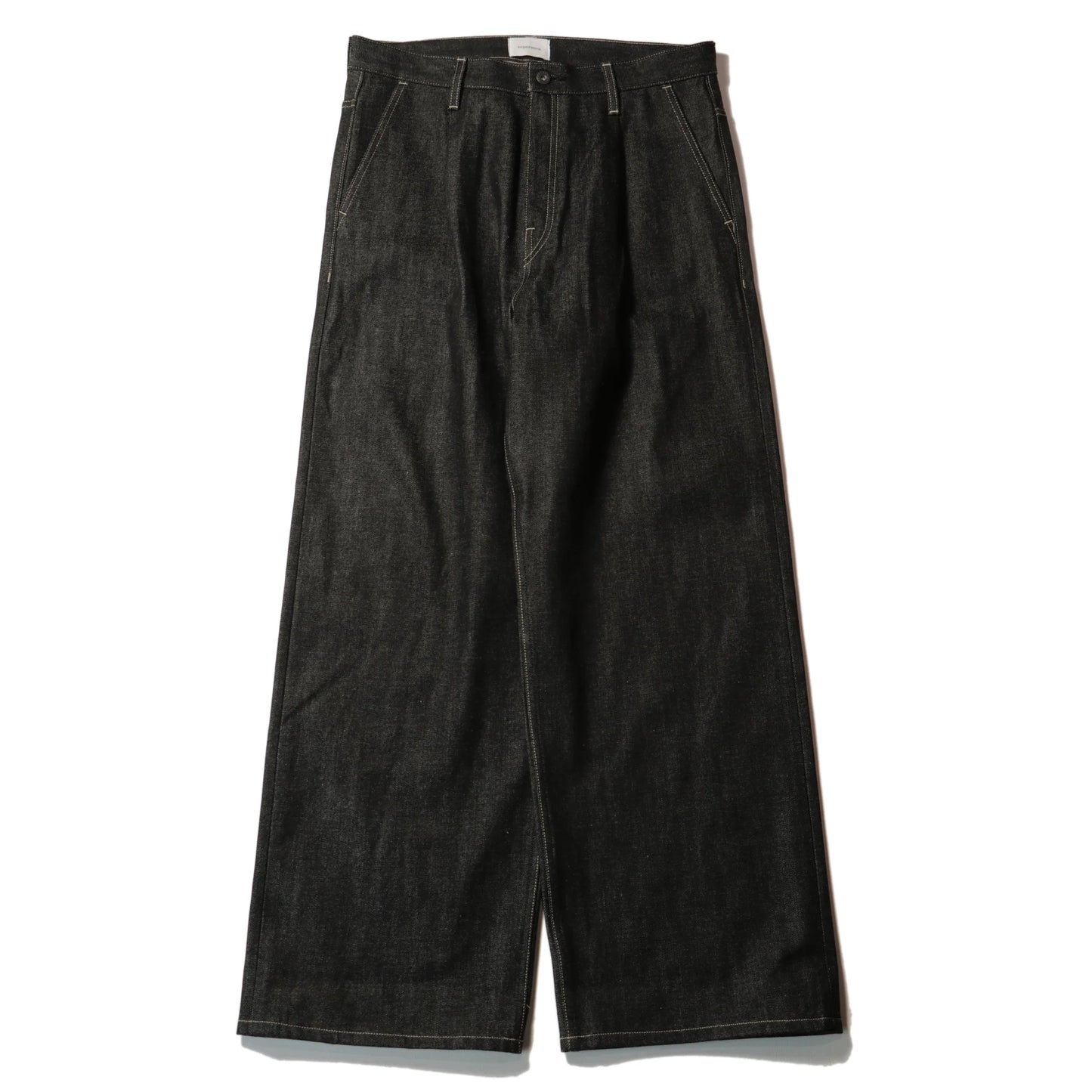 Wide Selvedge Denim - Rigid Denim/Black