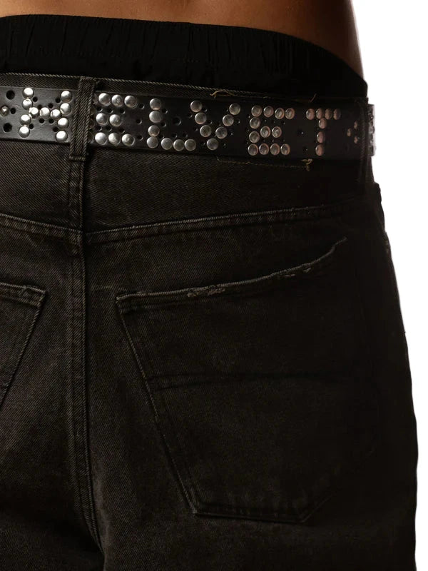 “Blacknsilver” Belt