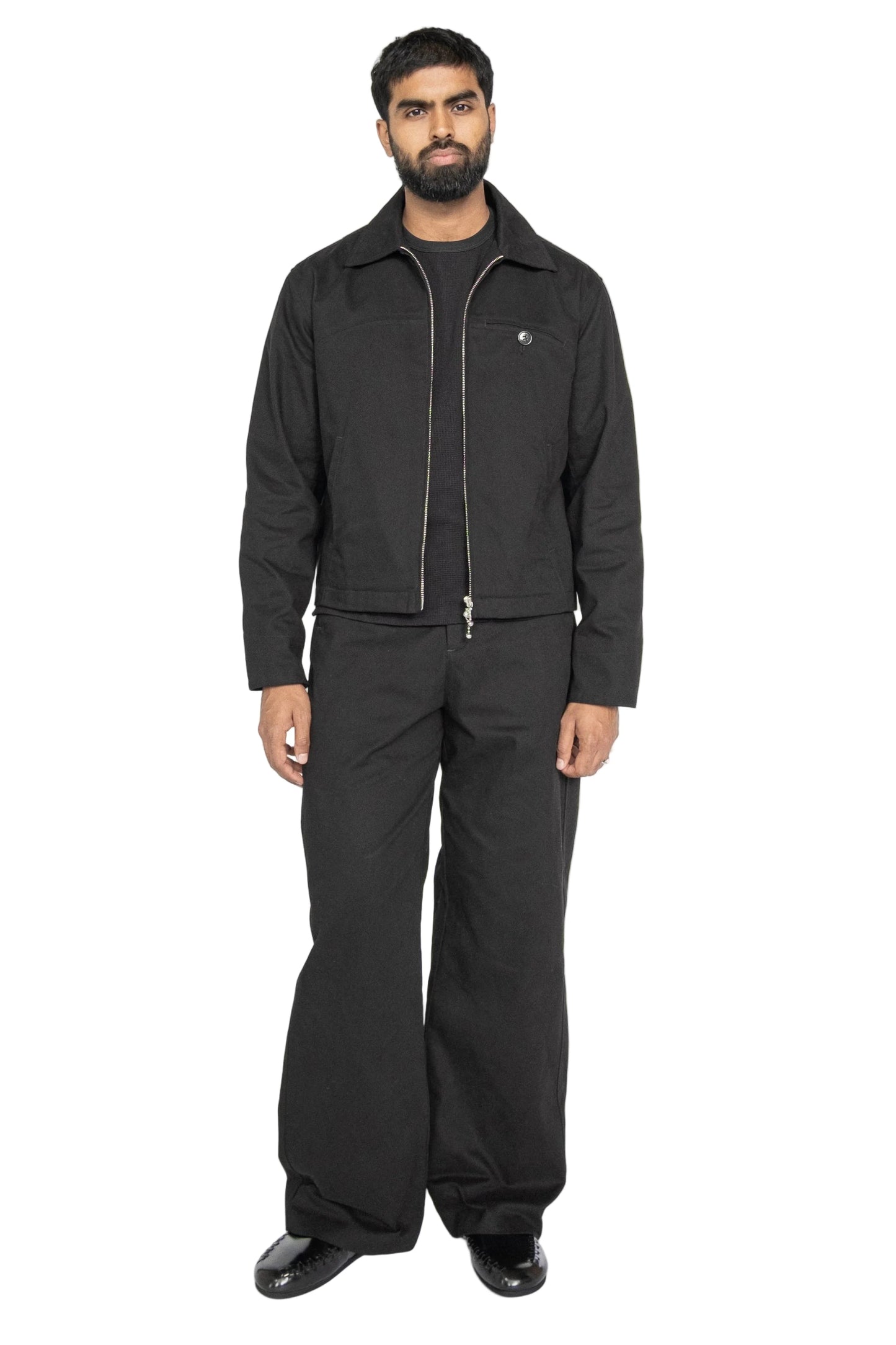 Stan Twill Jacket - Black