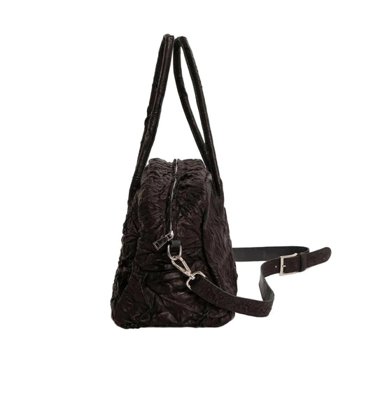 Ruga Black Leather Bag