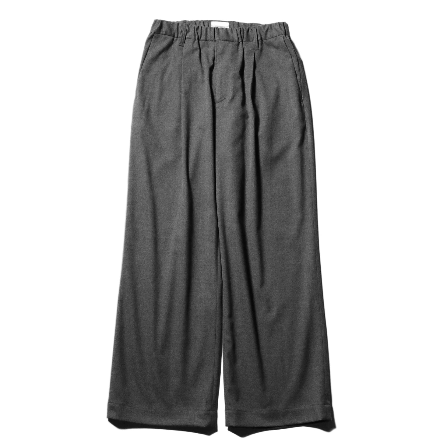 Wide Easy Pants - Charcoal