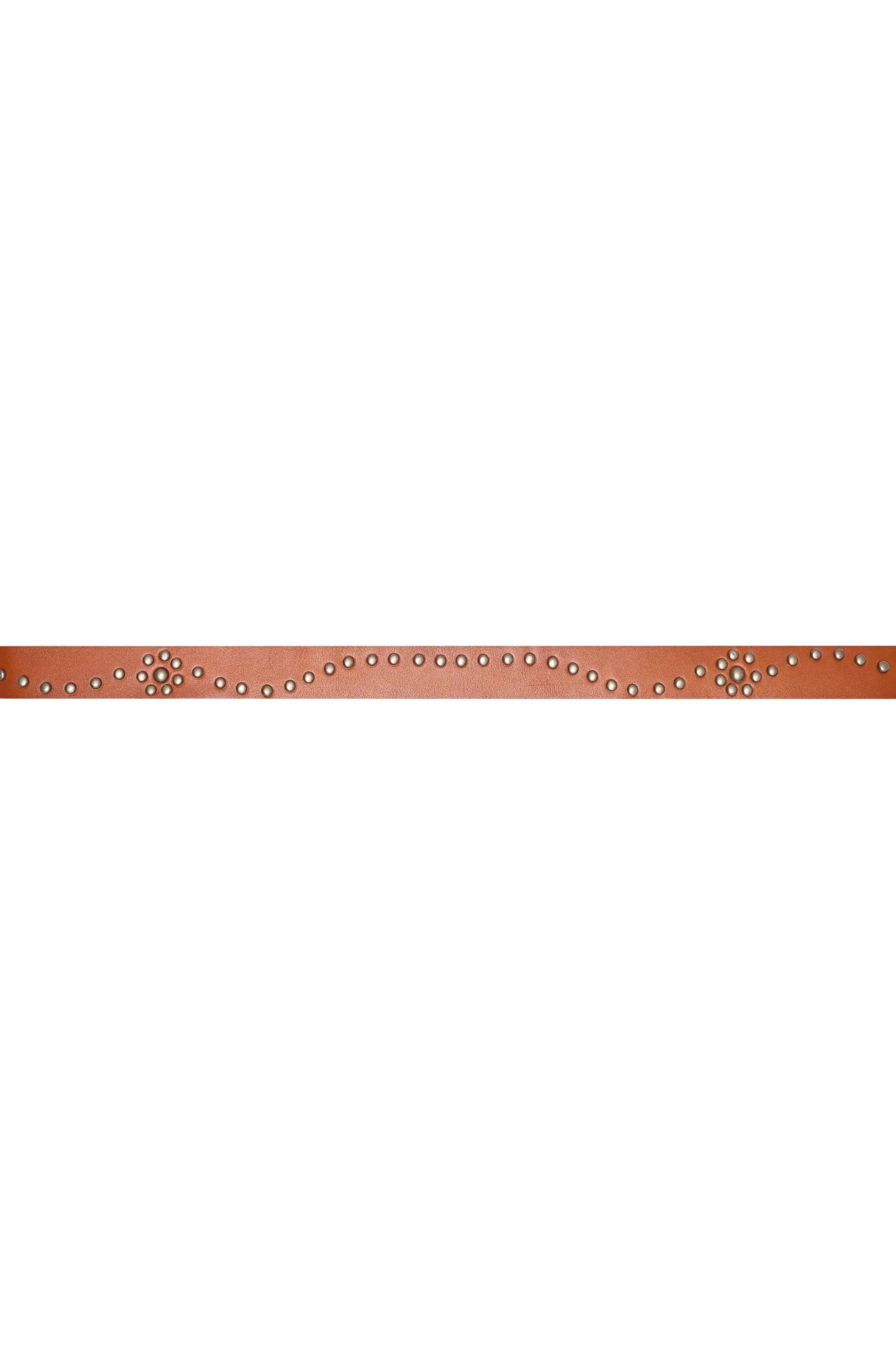 Studded Belt - Cognac