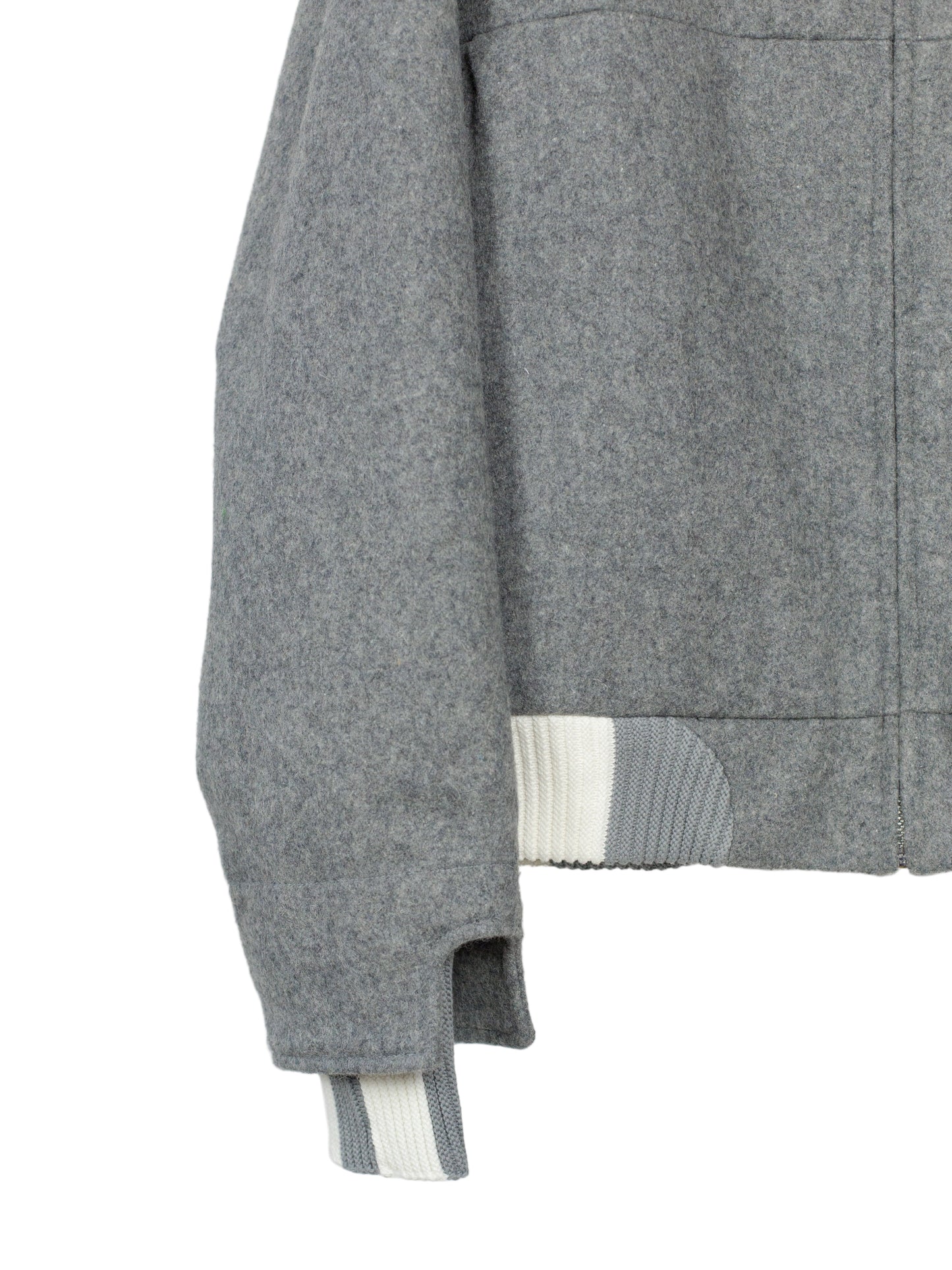 U-line Striped Wool Jacket
