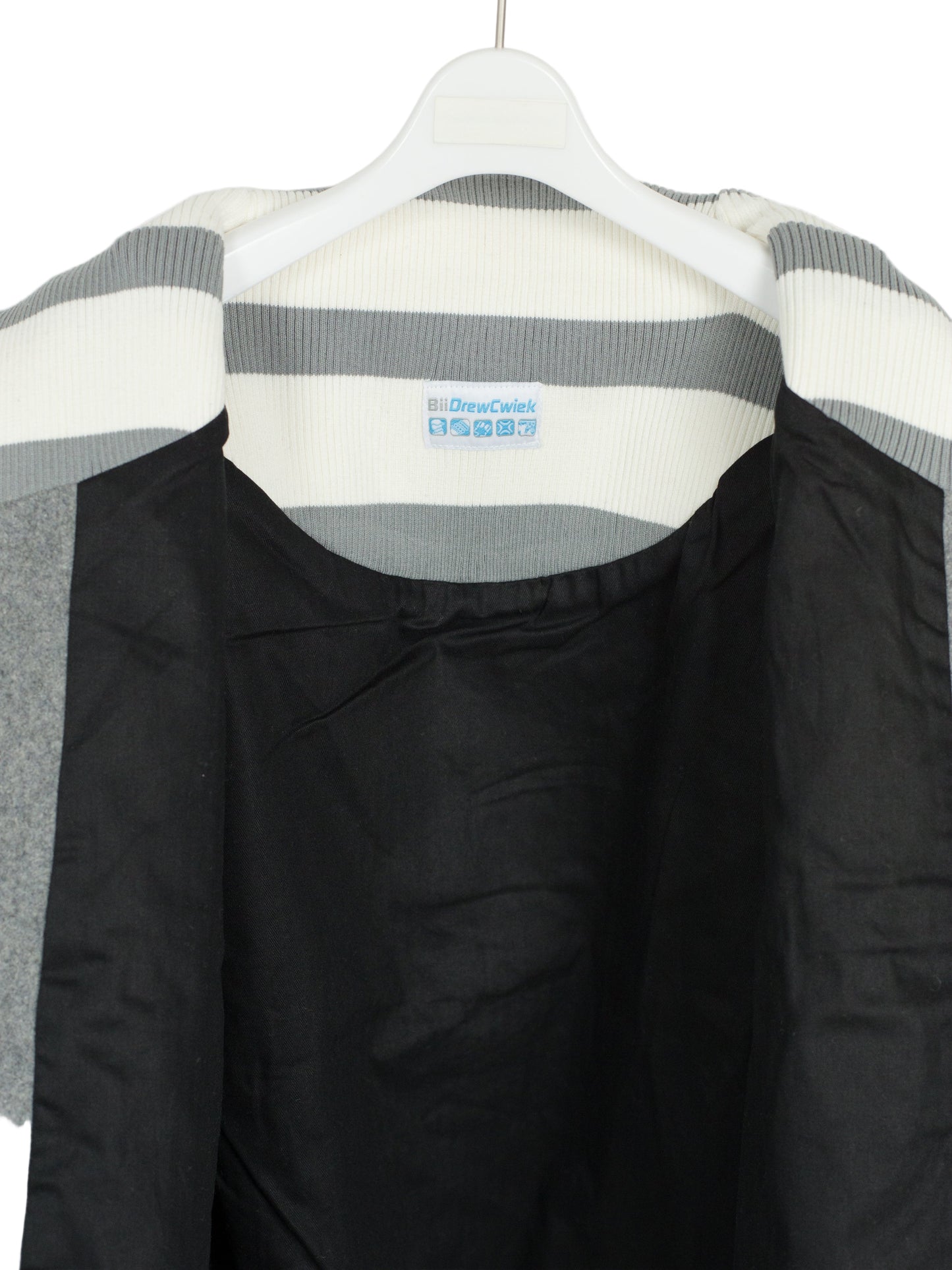 U-line Striped Wool Jacket