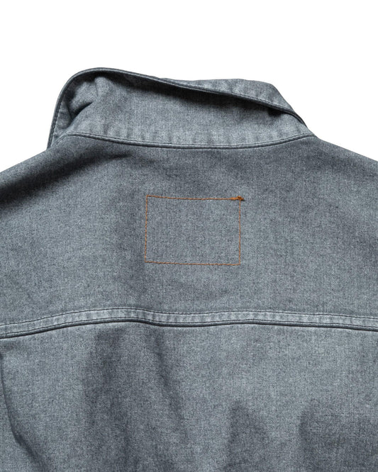 Pigment Print Type-2 Trucket Jacket — Black