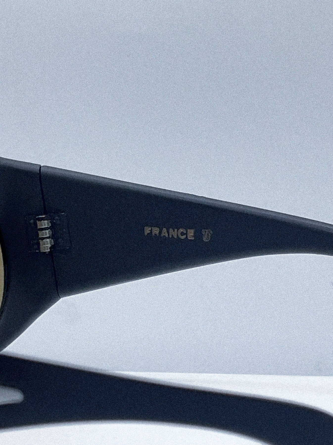 “Noir Atelier” 1980s Handmade Sunglasses