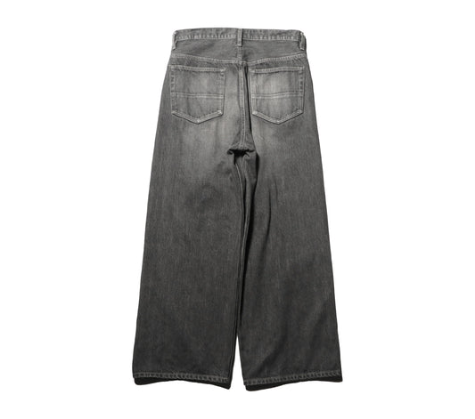 Wide Selvedge Jeans - Old Vintage Wash / Mid Black