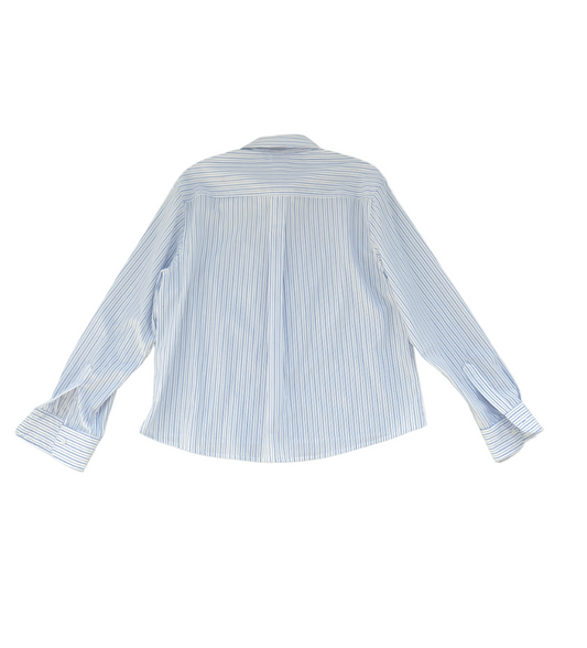 The Patrick Shirt - White/Blue