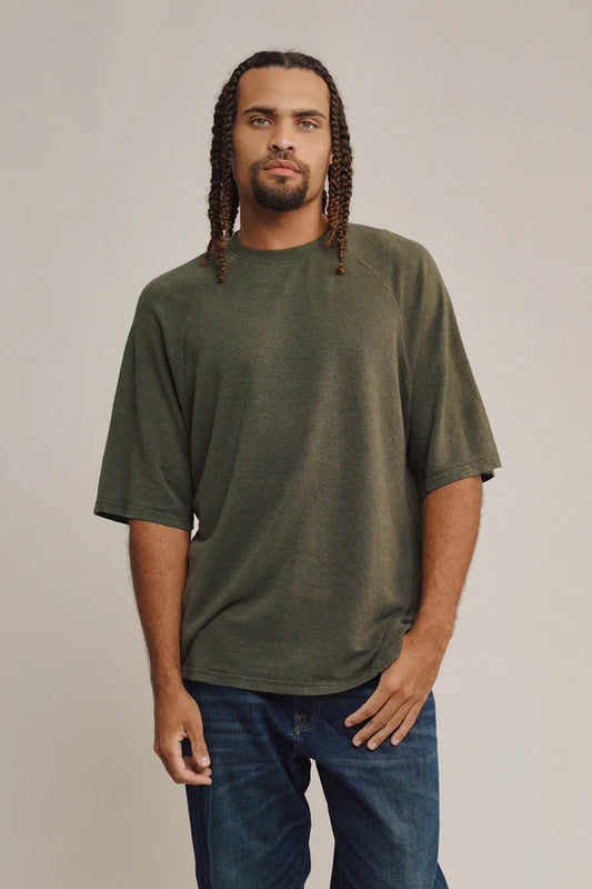Woodstock Raglan Tee - Navy