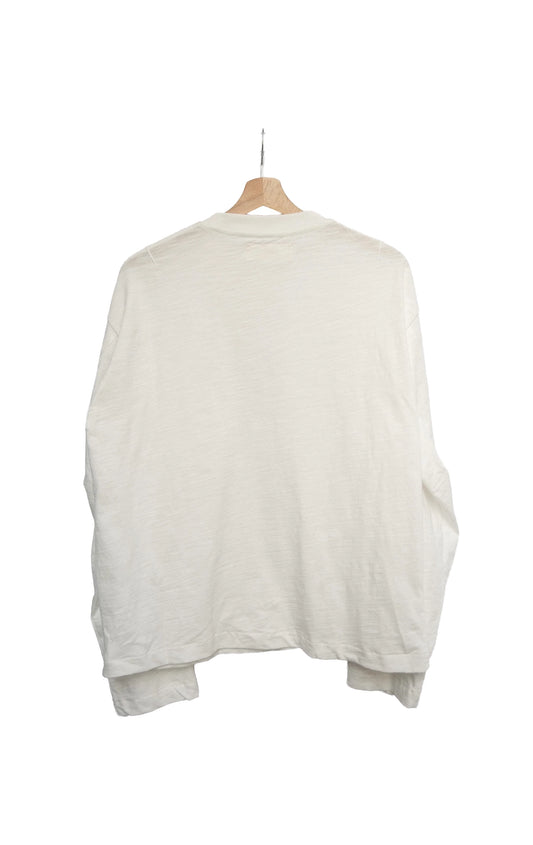 Slub Long Sleeve - White