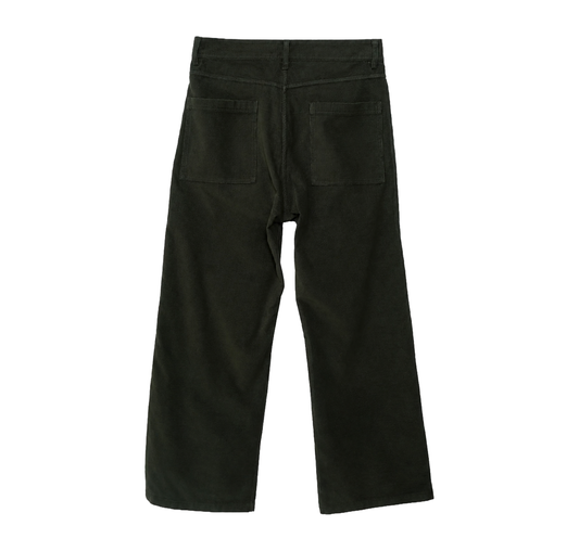 The Deckard Corduroy Pant - Olive Green