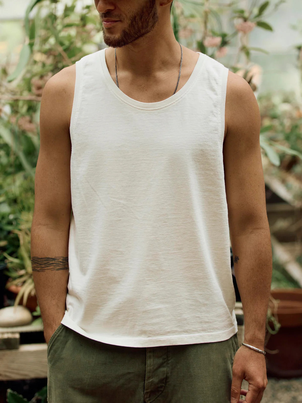 Midweight Box Tank - Vintage White