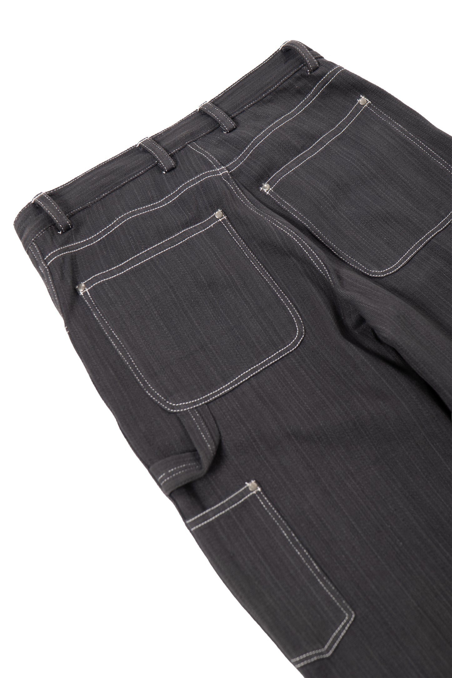 8-Pocket Utility Jeans - Charcoal