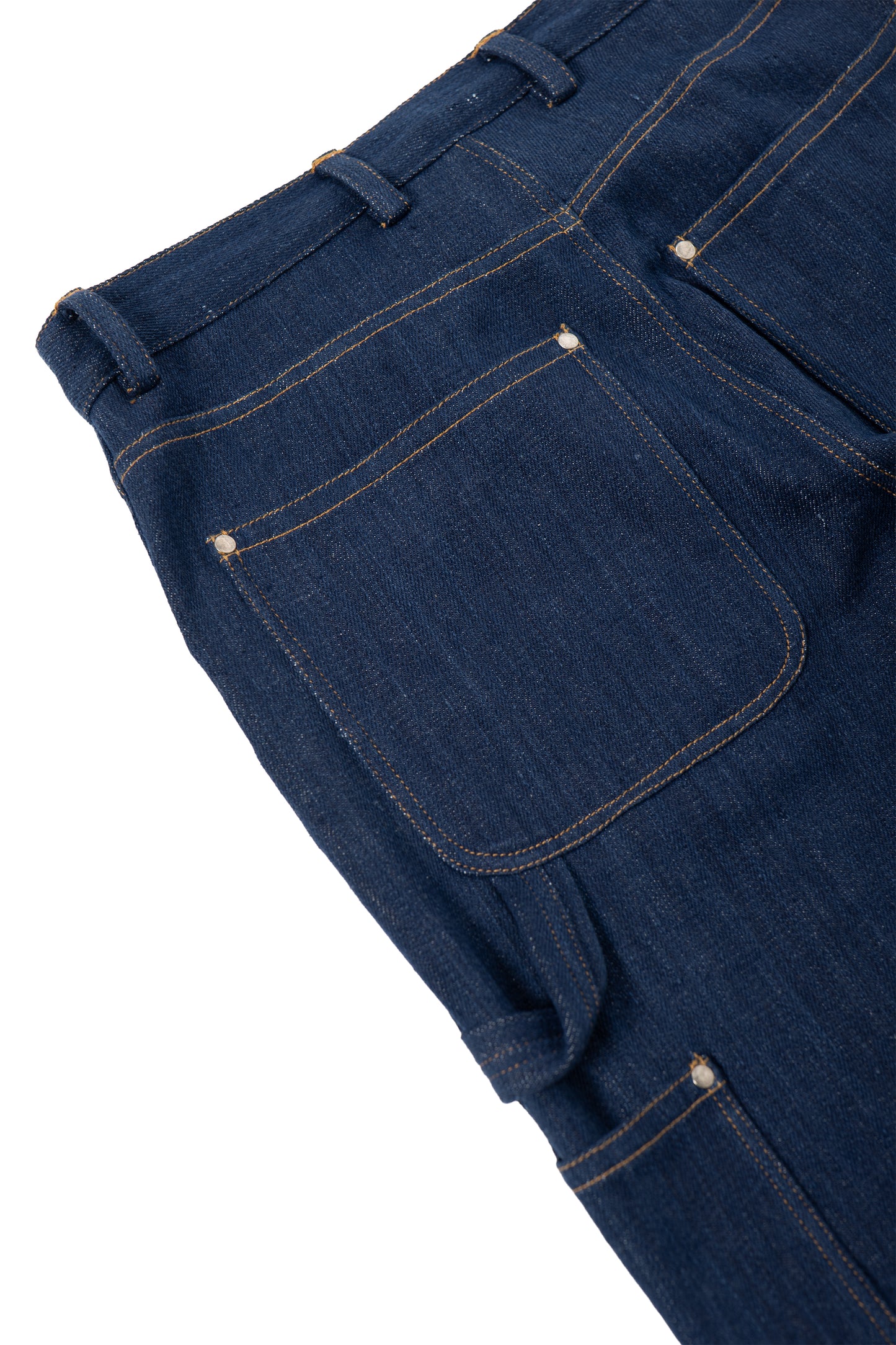 8-Pocket Utility Jeans - Indigo