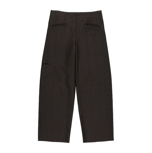 Nexus Herringbone Slacks — Lava