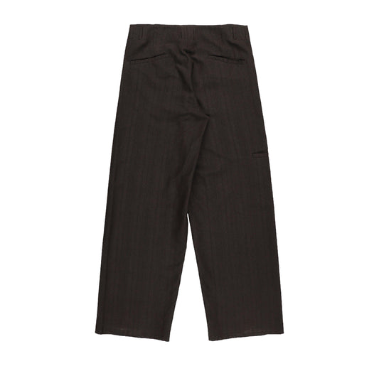 Nexus Herringbone Slacks — Lava
