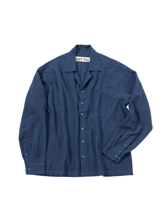 Apres Ski Camp Collar - Indigo