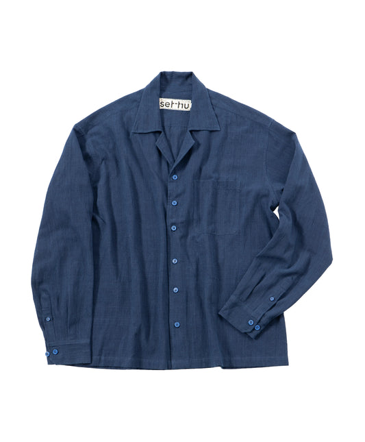 Apres Ski Camp Collar - Indigo