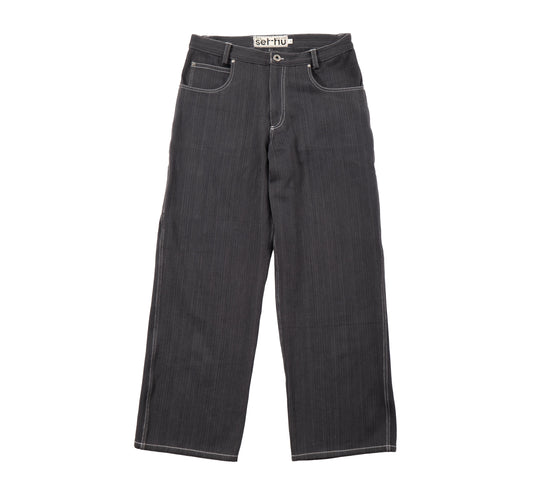 8-Pocket Utility Jeans - Charcoal