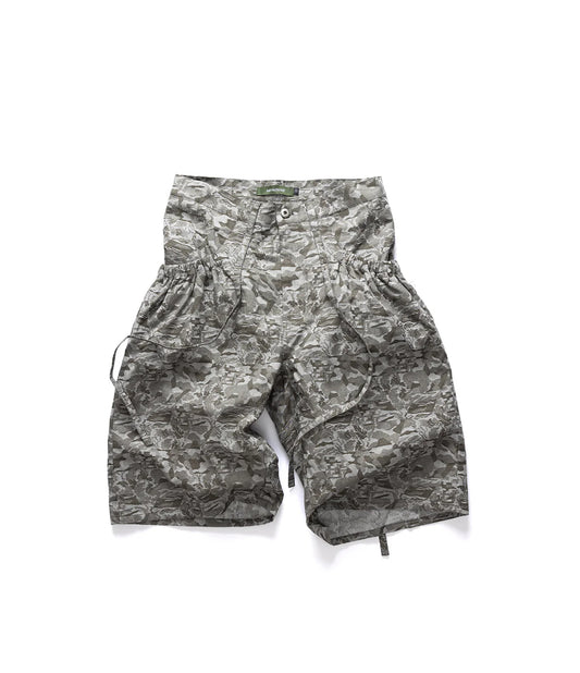 Biella Shorts - Camo Jacquard