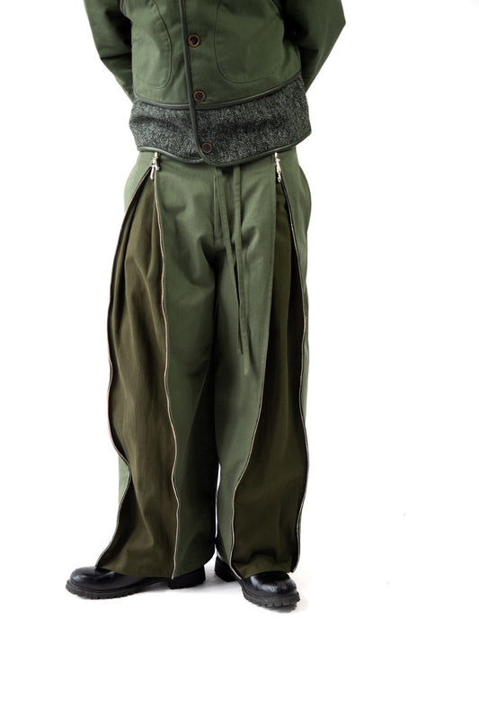 Tears Pants - Olive