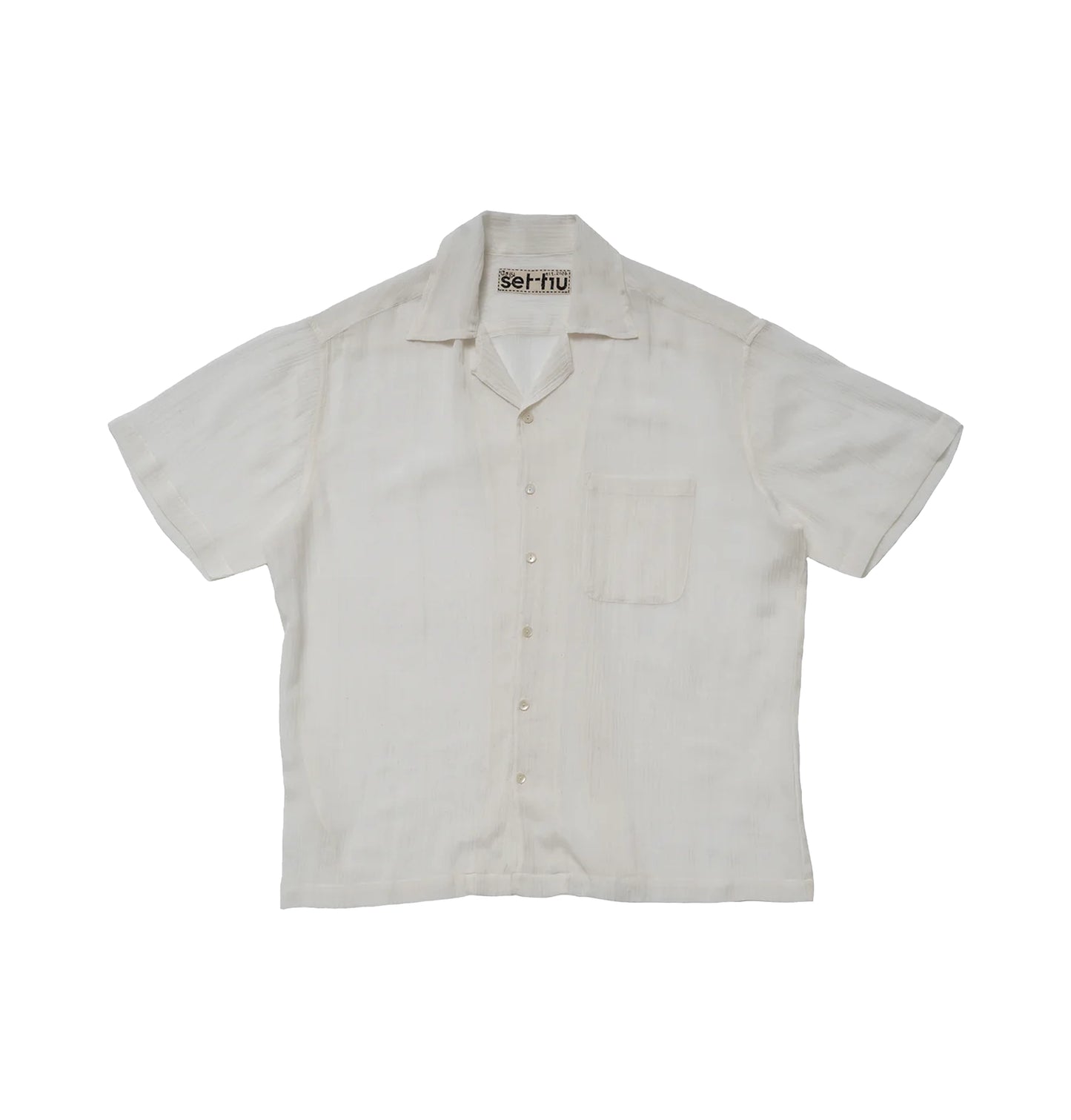 Coastal Camp Shirt - White
